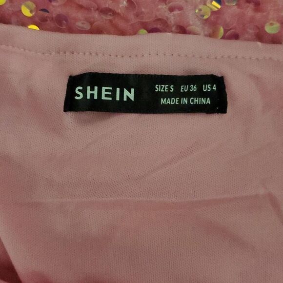 NWOT SHEIN SEQUINED DRESS - Picture 2 of 4